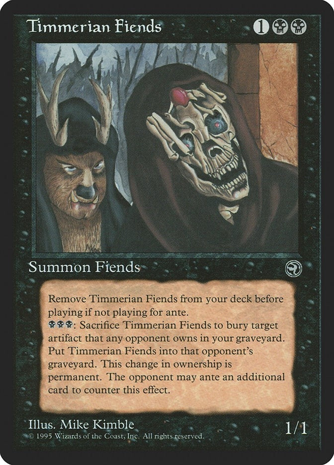 Image for Timmerian Fiends [Homelands] - Magic: The Gathering
