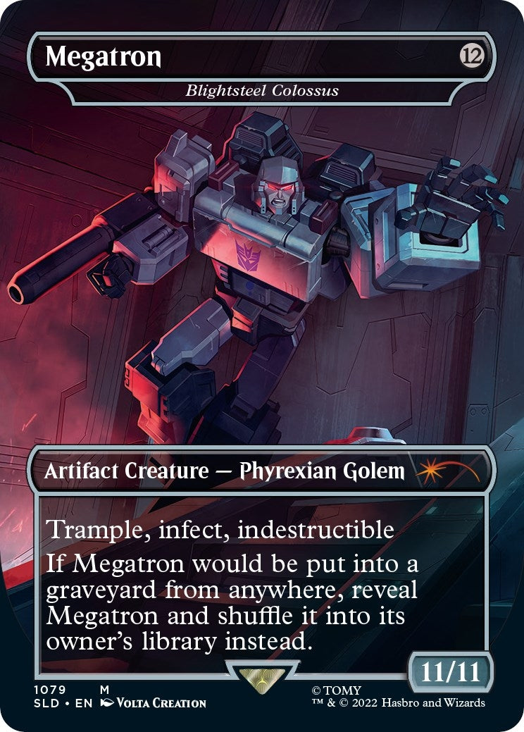 Image for Megatron - Blightsteel Colossus (1079) [Secret Lair Drop Series] - Magic: The Gathering