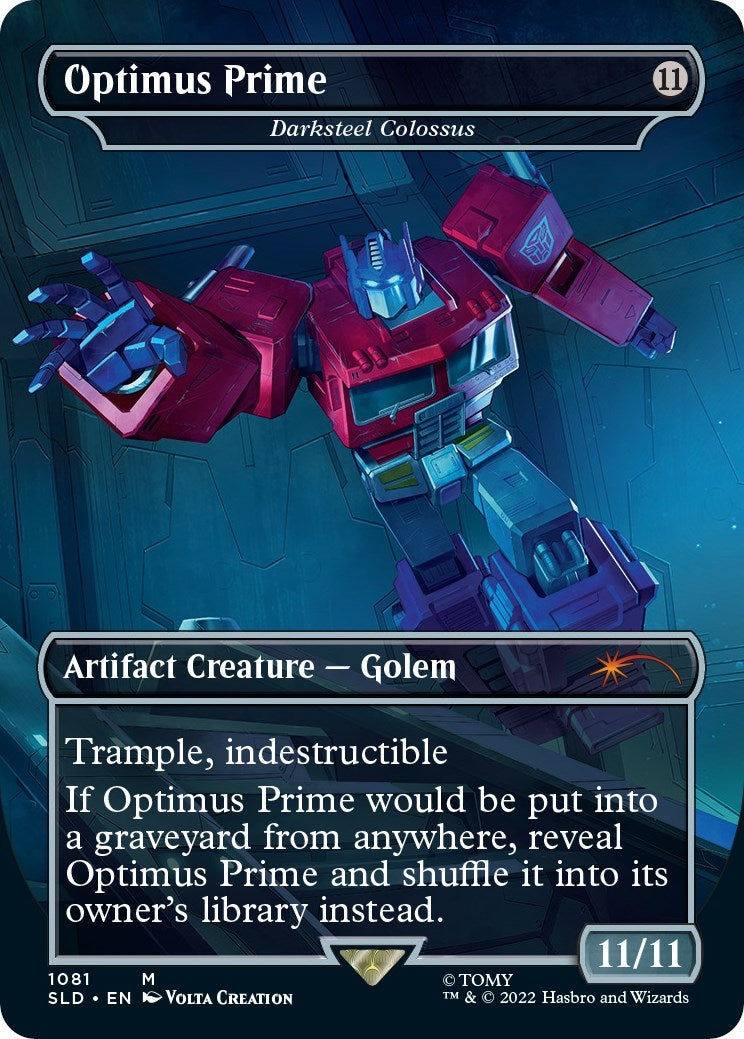 Image for Optimus Prime - Darksteel Colossus (1081) [Secret Lair Drop Series] - Magic: The Gathering