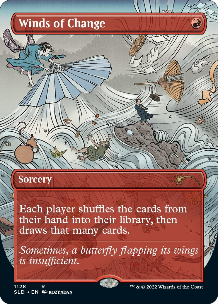 Image for Winds of Change (1128) [Secret Lair Drop Series] - Magic: The Gathering