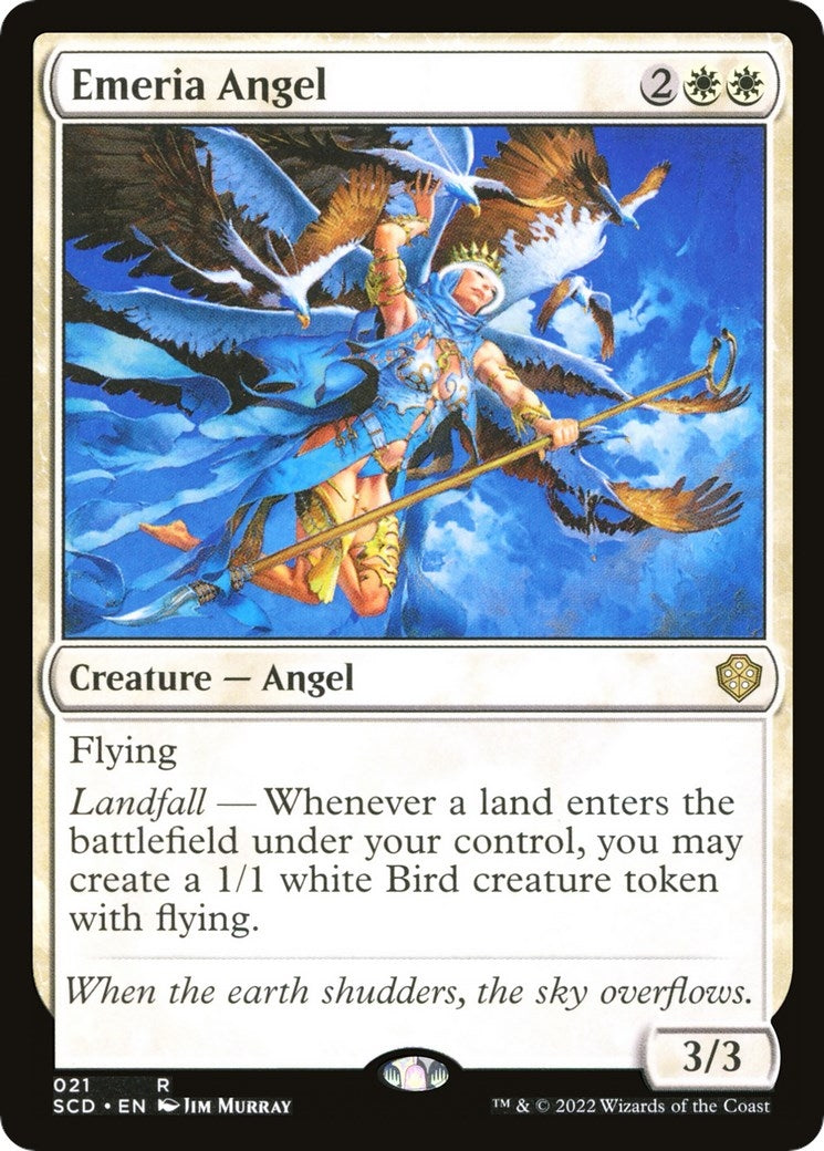 Image for Emeria Angel (21) [Starter Commander Decks] - Magic: The Gathering