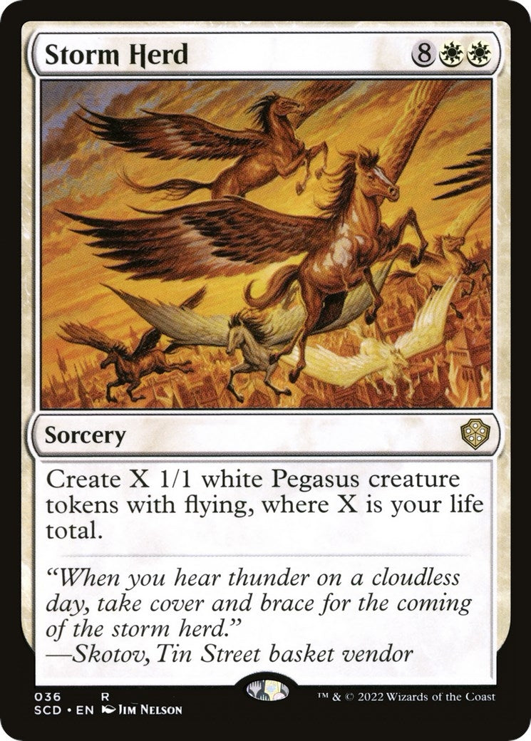 Image for Storm Herd (36) [Starter Commander Decks] - Magic: The Gathering