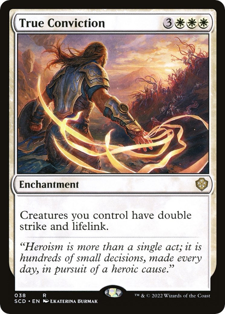 Image for True Conviction (38) [Starter Commander Decks] - Magic: The Gathering
