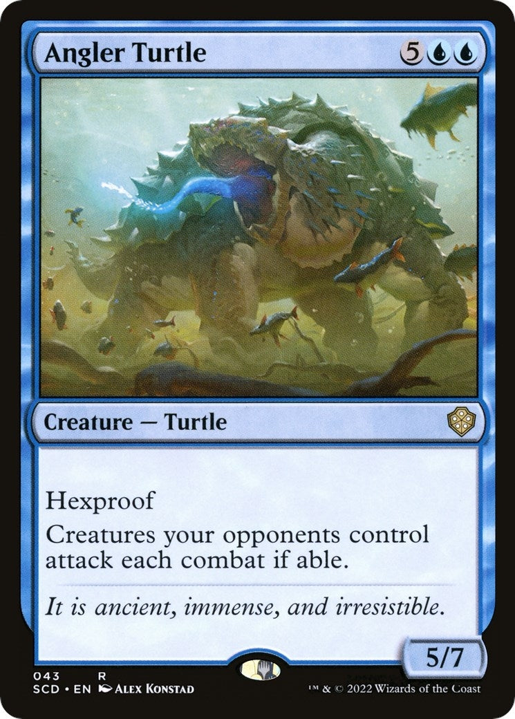 Image for Angler Turtle (43) [Starter Commander Decks] - Magic: The Gathering