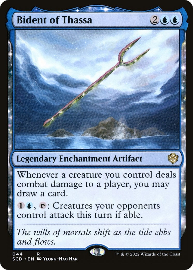 Image for Bident of Thassa (44) [Starter Commander Decks] - Magic: The Gathering