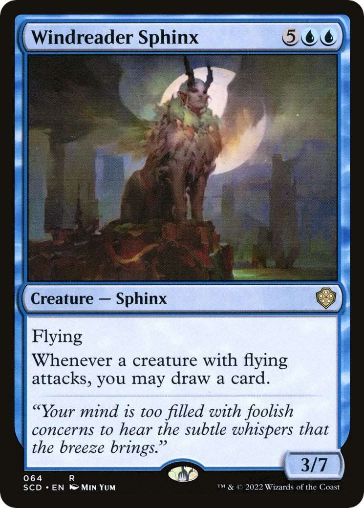 Image for Windreader Sphinx (64) [Starter Commander Decks] - Magic: The Gathering