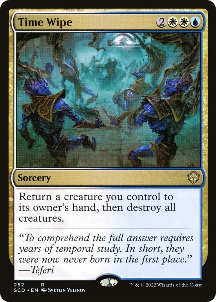 Image for Time Wipe (252) [Starter Commander Decks] - Magic: The Gathering