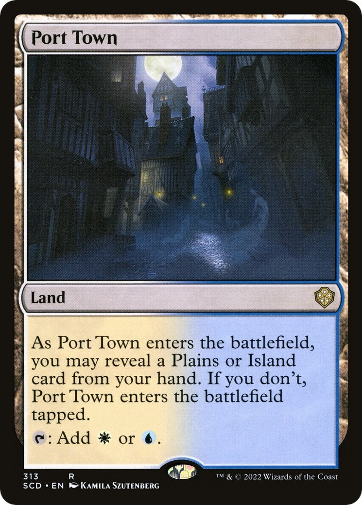Image for Port Town (313) [Starter Commander Decks] - Magic: The Gathering