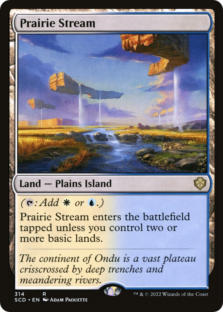 Image for Prairie Stream (314) [Starter Commander Decks] - Magic: The Gathering