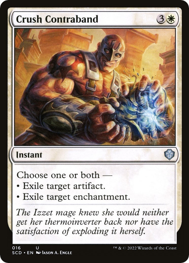 Image for Crush Contraband (16) [Starter Commander Decks] - Magic: The Gathering