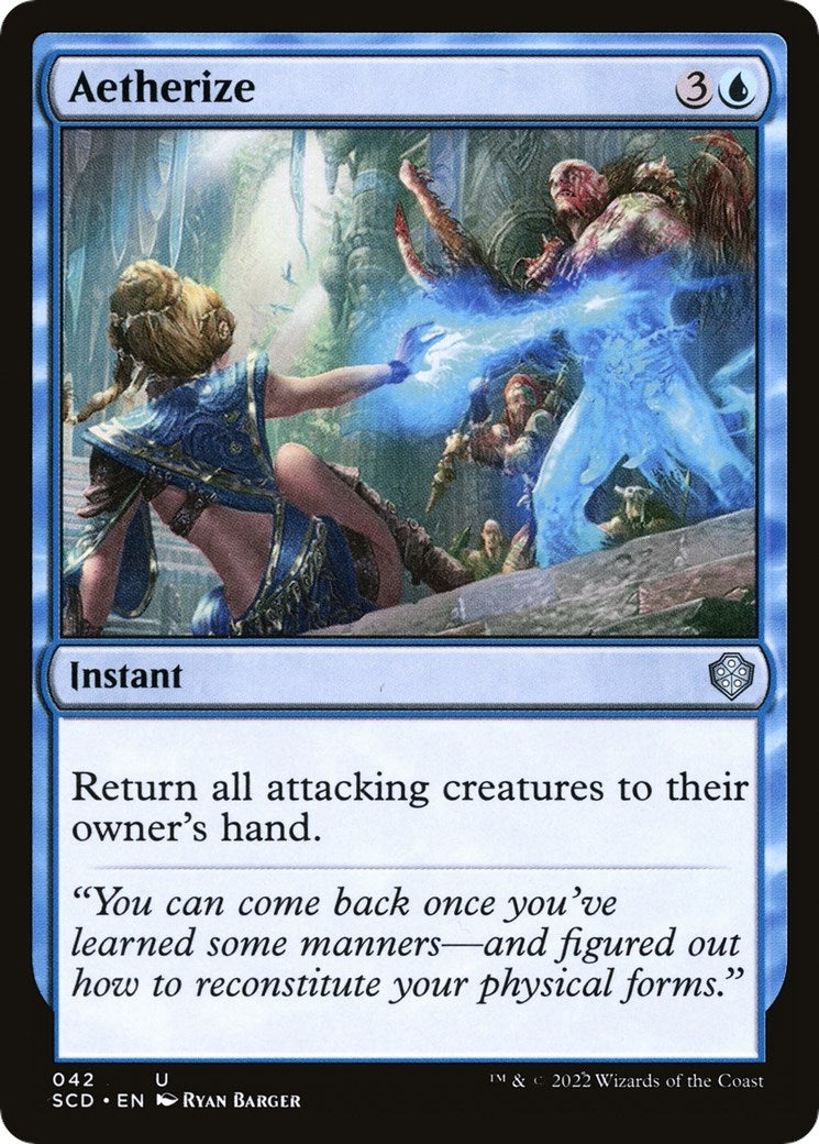 Image for Aetherize (42) [Starter Commander Decks] - Magic: The Gathering