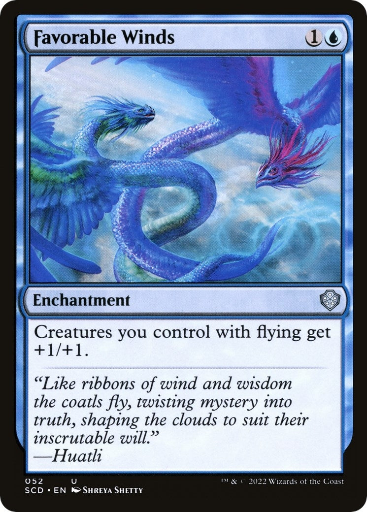 Image for Favorable Winds (52) [Starter Commander Decks] - Magic: The Gathering