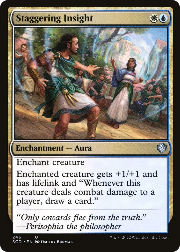 Image for Staggering Insight (246) [Starter Commander Decks] - Magic: The Gathering