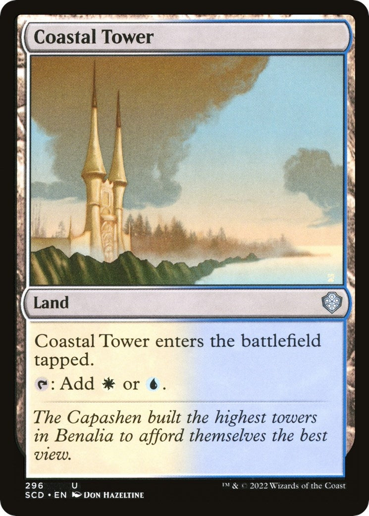 Image for Coastal Tower (296) [Starter Commander Decks] - Magic: The Gathering
