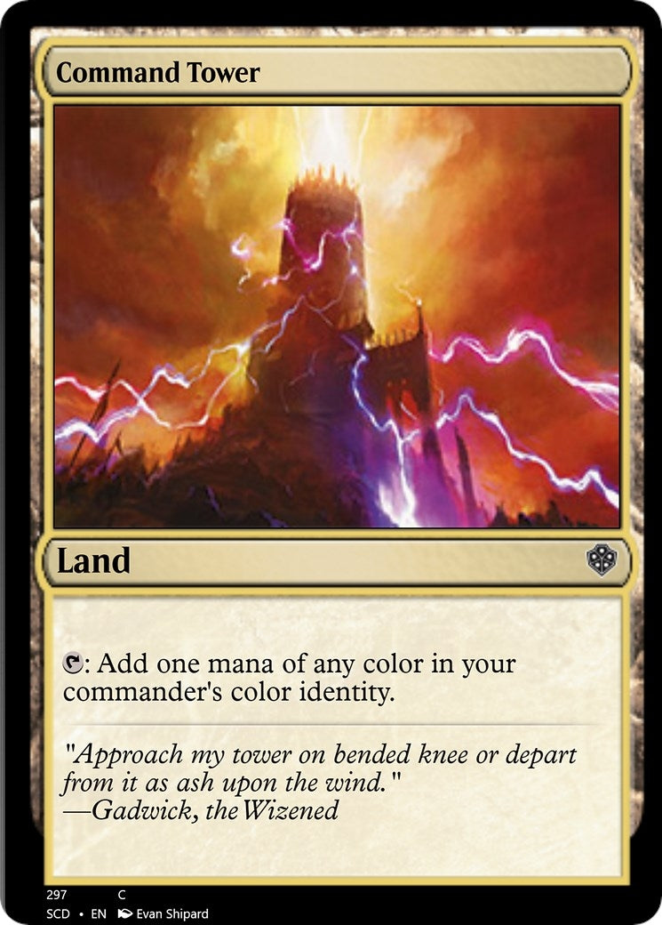 Image for Command Tower (297) [Starter Commander Decks] - Magic: The Gathering