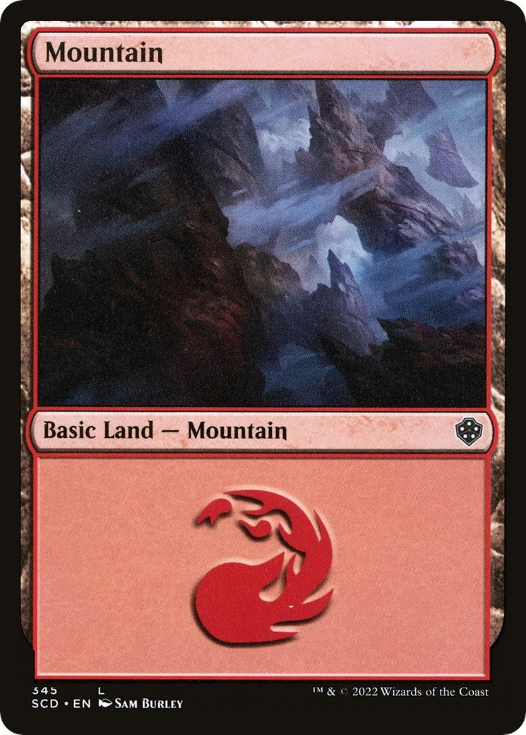 Image for Mountain (345) (345) [Starter Commander Decks] - Magic: The Gathering