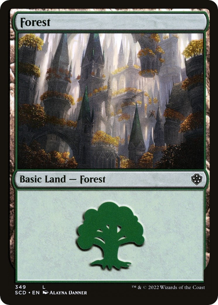 Image for Forest (349) (349) [Starter Commander Decks] - Magic: The Gathering