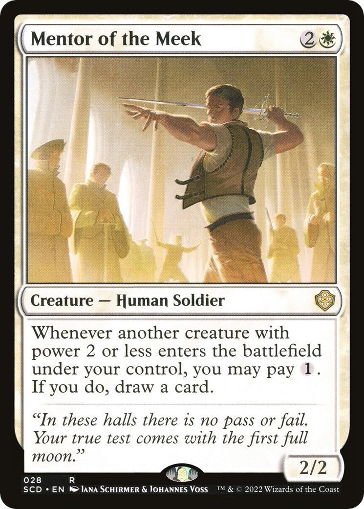Image for Mentor of the Meek (28) [Starter Commander Decks] - Magic: The Gathering