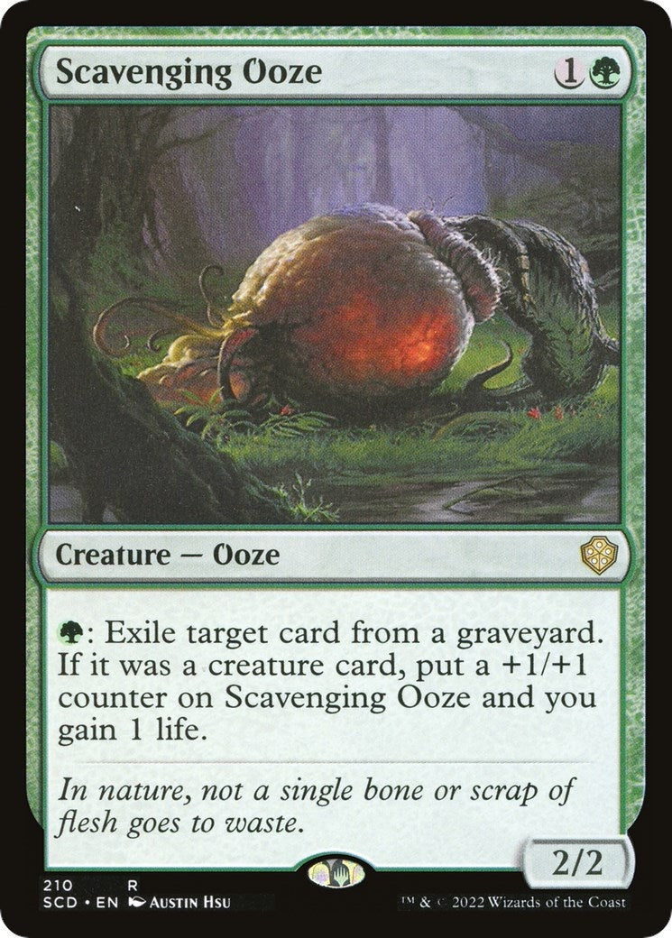 Image for Scavenging Ooze (210) [Starter Commander Decks] - Magic: The Gathering