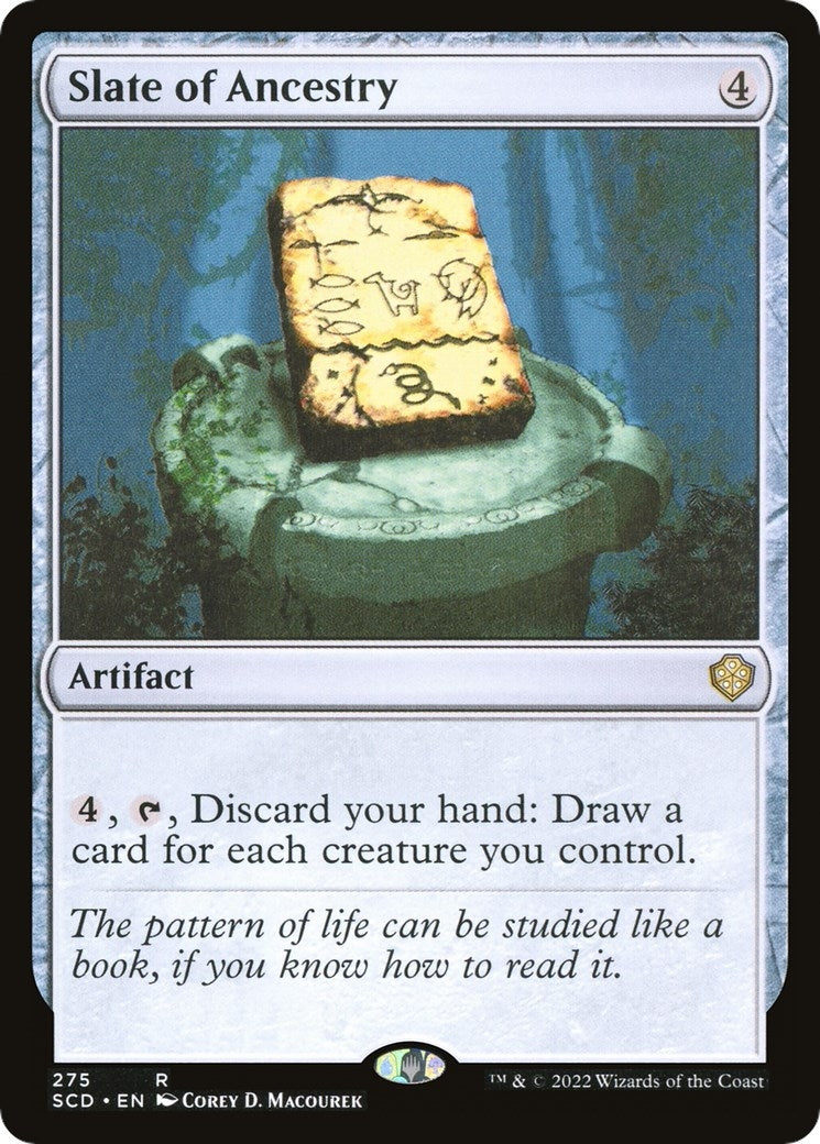 Image for Slate of Ancestry (275) [Starter Commander Decks] - Magic: The Gathering
