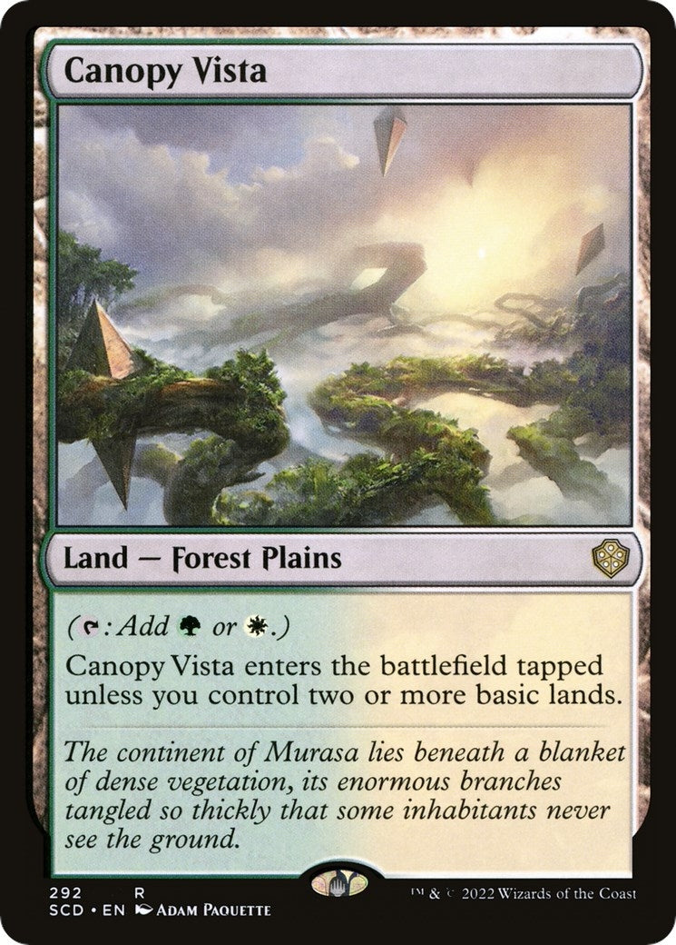 Image for Canopy Vista (292) [Starter Commander Decks] - Magic: The Gathering