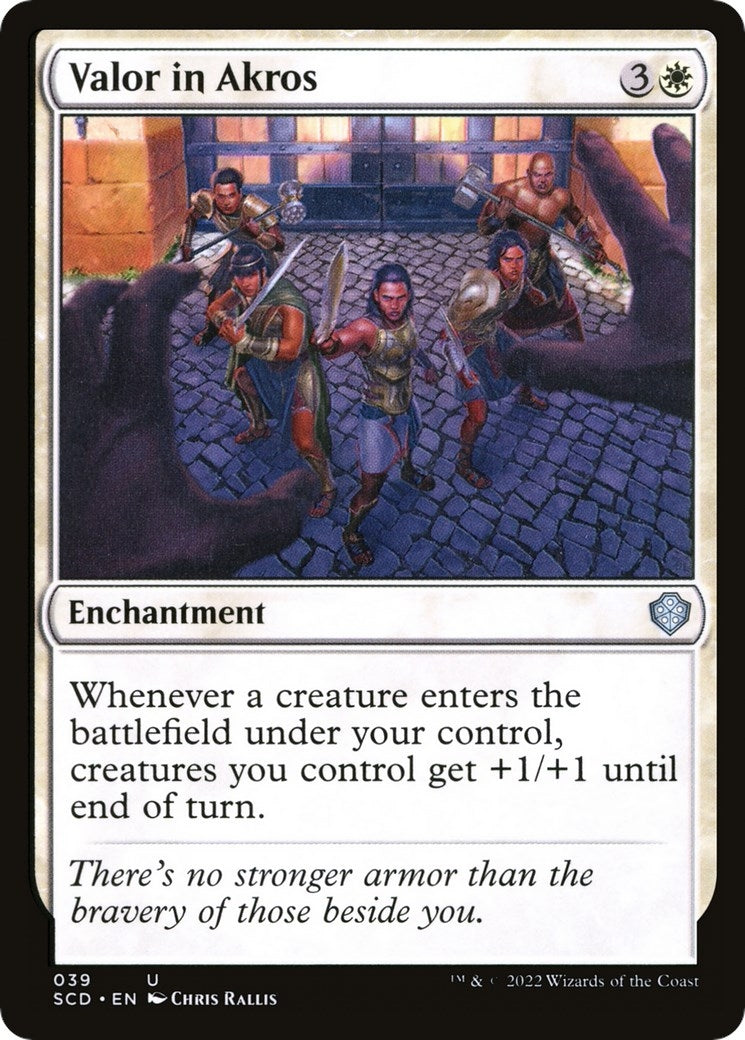 Image for Valor in Akros (39) [Starter Commander Decks] - Magic: The Gathering
