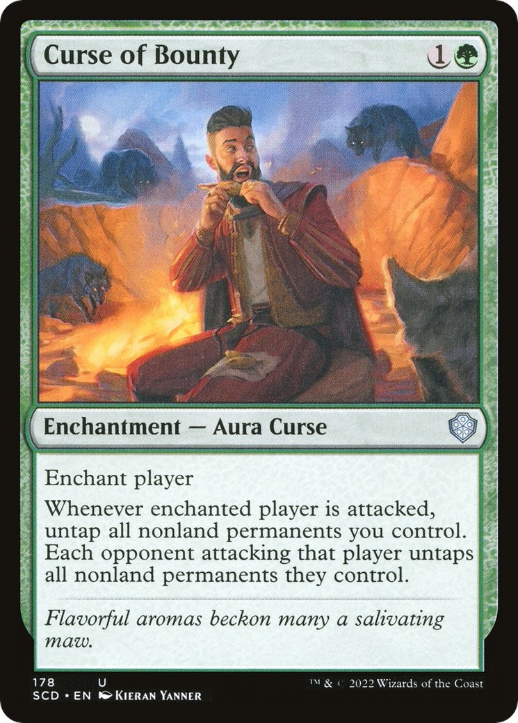 Image for Curse of Bounty (178) [Starter Commander Decks] - Magic: The Gathering