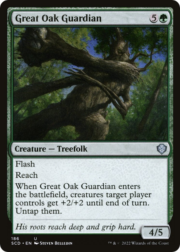 Image for Great Oak Guardian (186) [Starter Commander Decks] - Magic: The Gathering