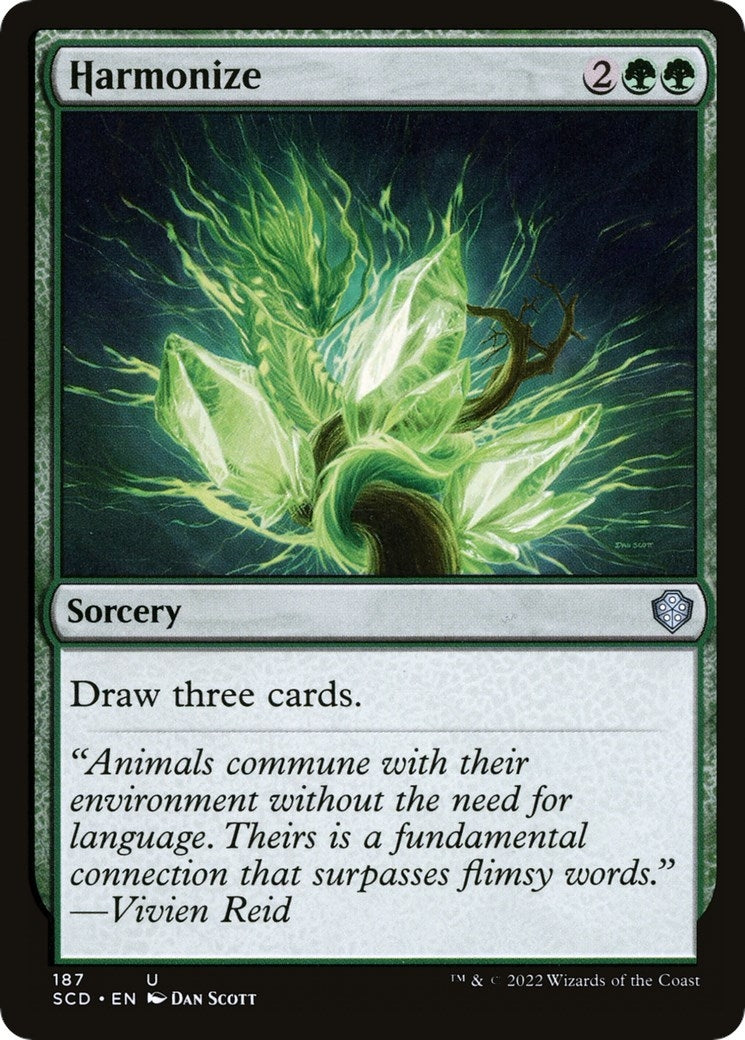 Image for Harmonize (187) [Starter Commander Decks] - Magic: The Gathering