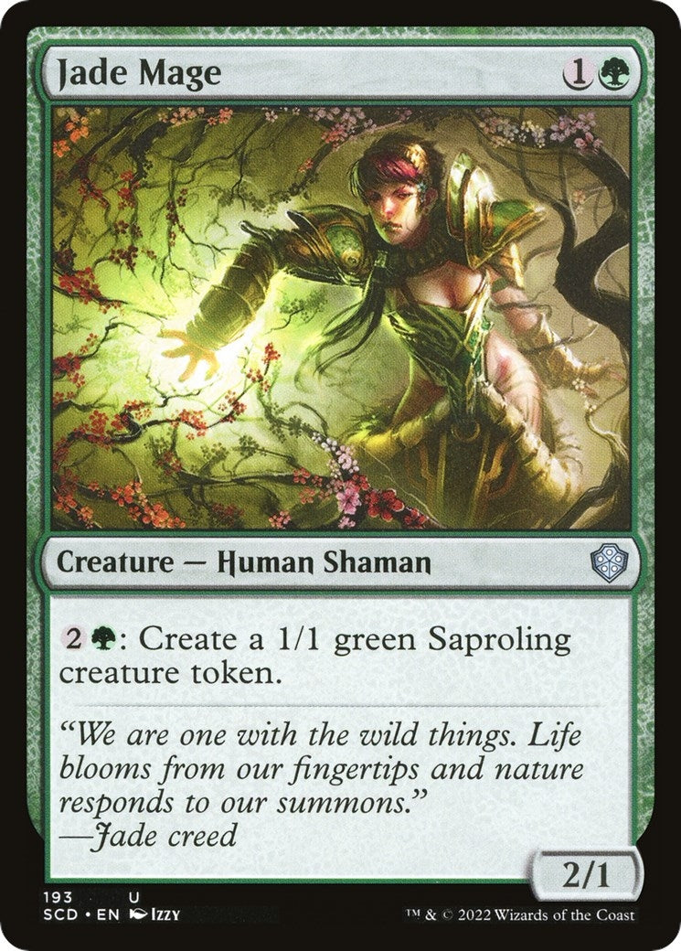 Image for Jade Mage (193) [Starter Commander Decks] - Magic: The Gathering
