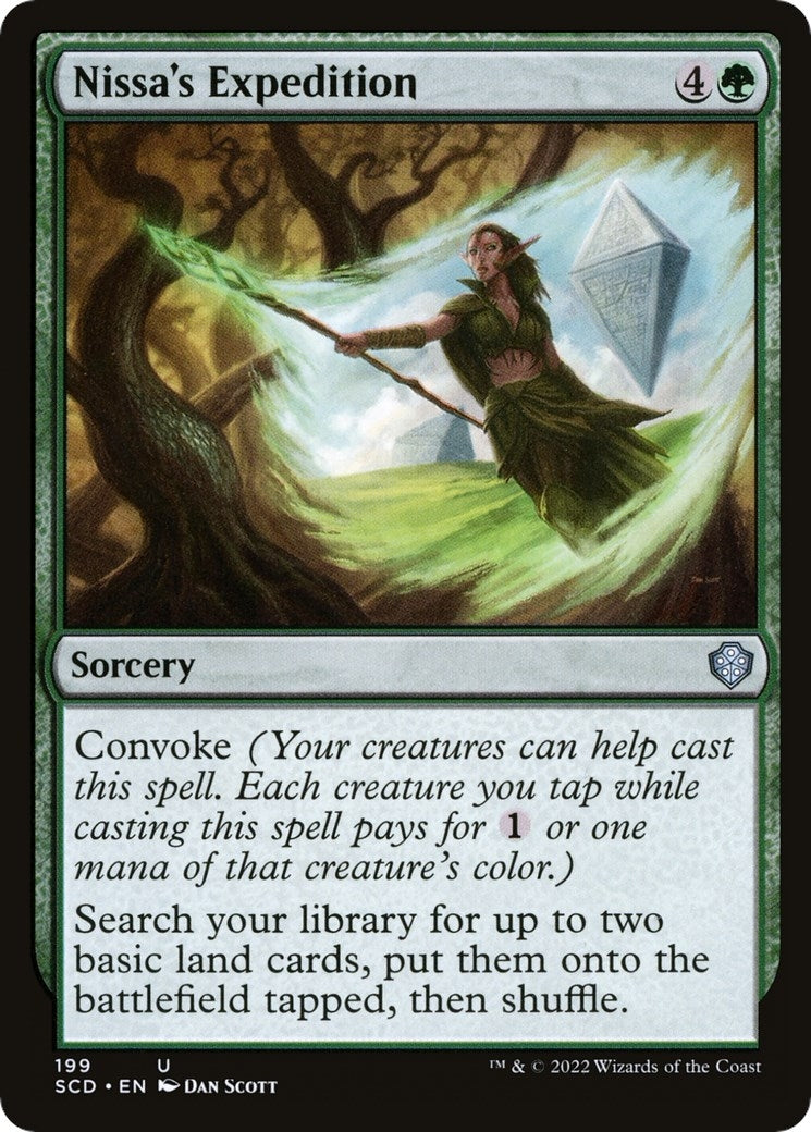Image for Nissa's Expedition (199) [Starter Commander Decks] - Magic: The Gathering
