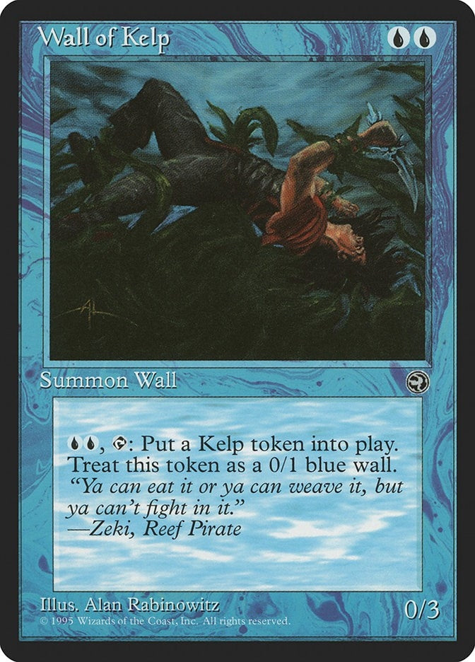 Image for Wall of Kelp [Homelands] - Magic: The Gathering