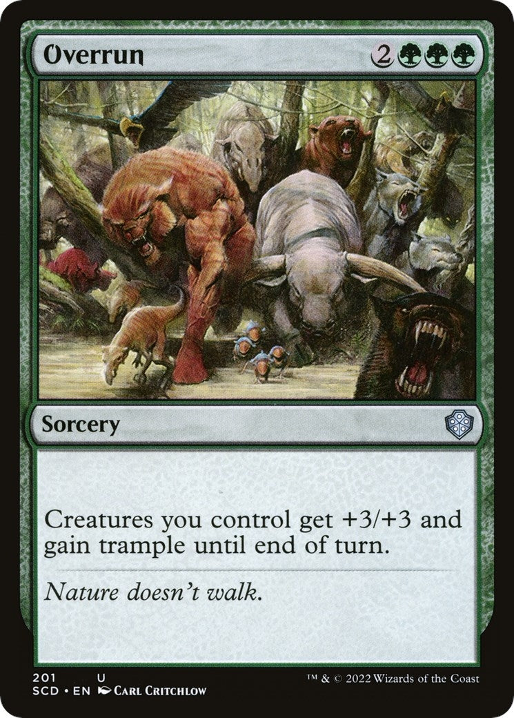Image for Overrun (201) [Starter Commander Decks] - Magic: The Gathering