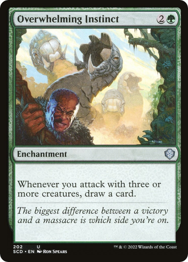 Image for Overwhelming Instinct (202) [Starter Commander Decks] - Magic: The Gathering