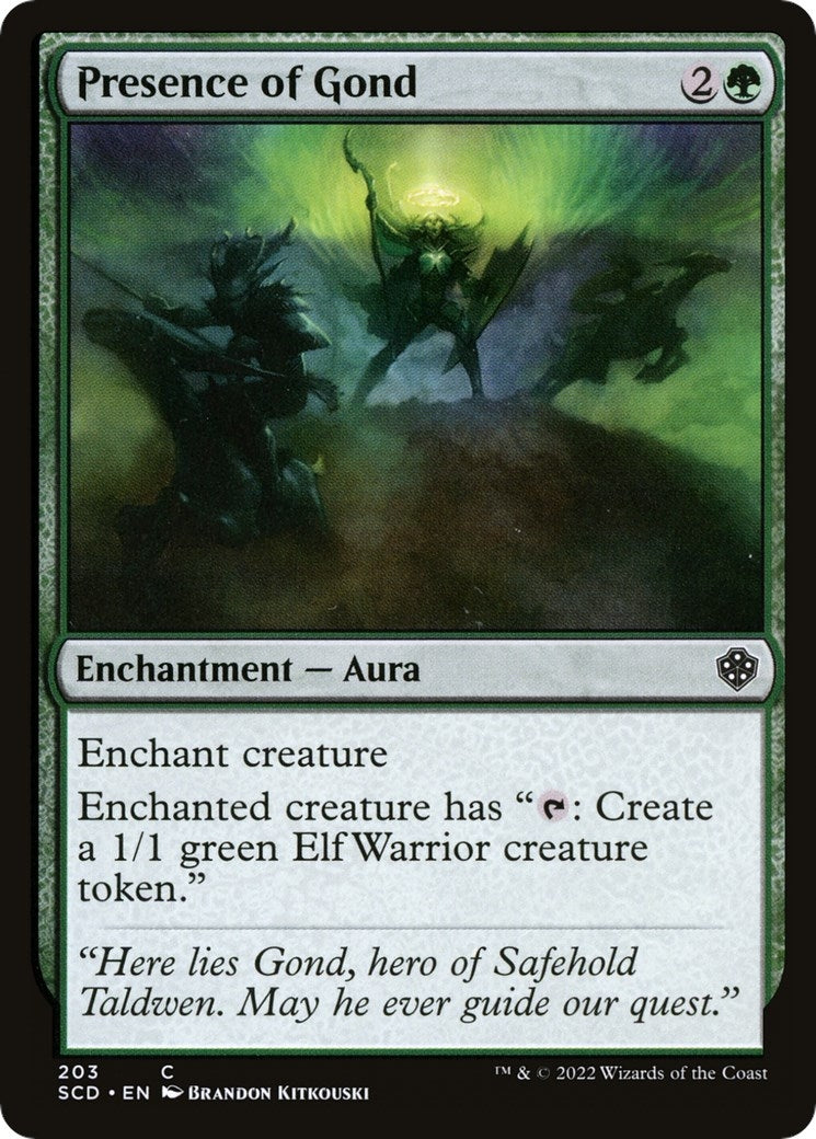 Image for Presence of Gond (203) [Starter Commander Decks] - Magic: The Gathering