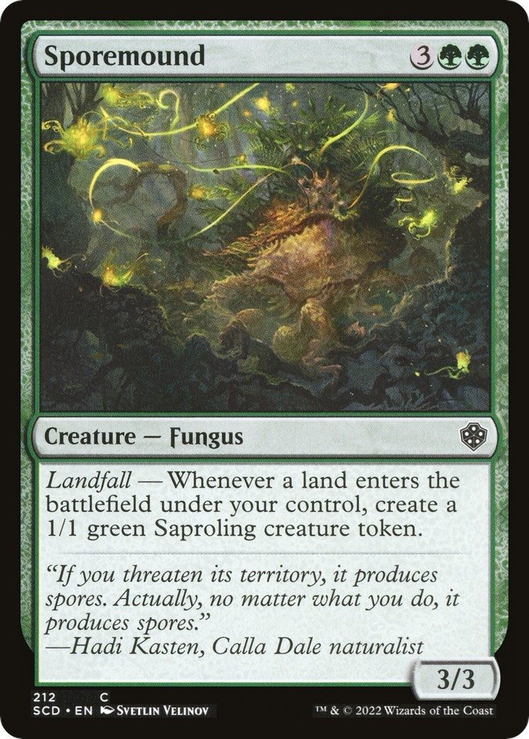 Image for Sporemound (212) [Starter Commander Decks] - Magic: The Gathering