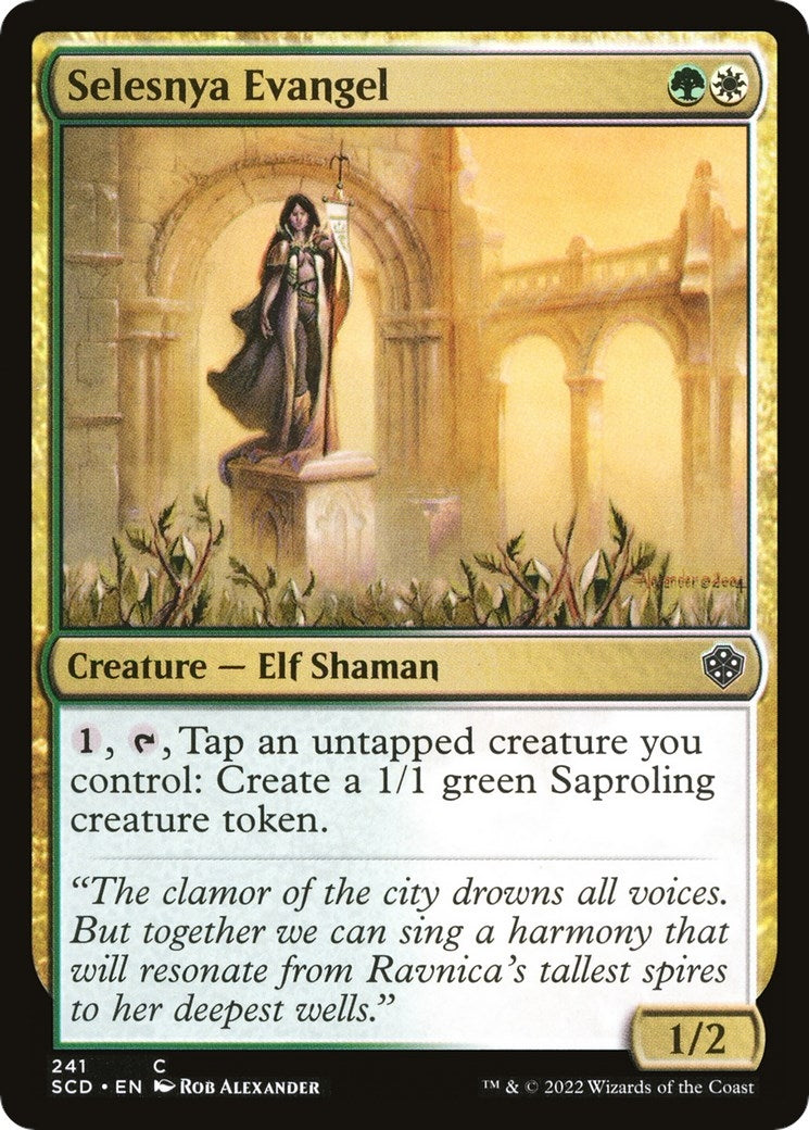Image for Selesnya Evangel (241) [Starter Commander Decks] - Magic: The Gathering