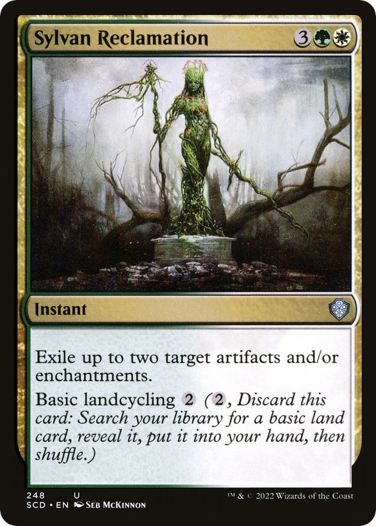 Image for Sylvan Reclamation (248) [Starter Commander Decks] - Magic: The Gathering