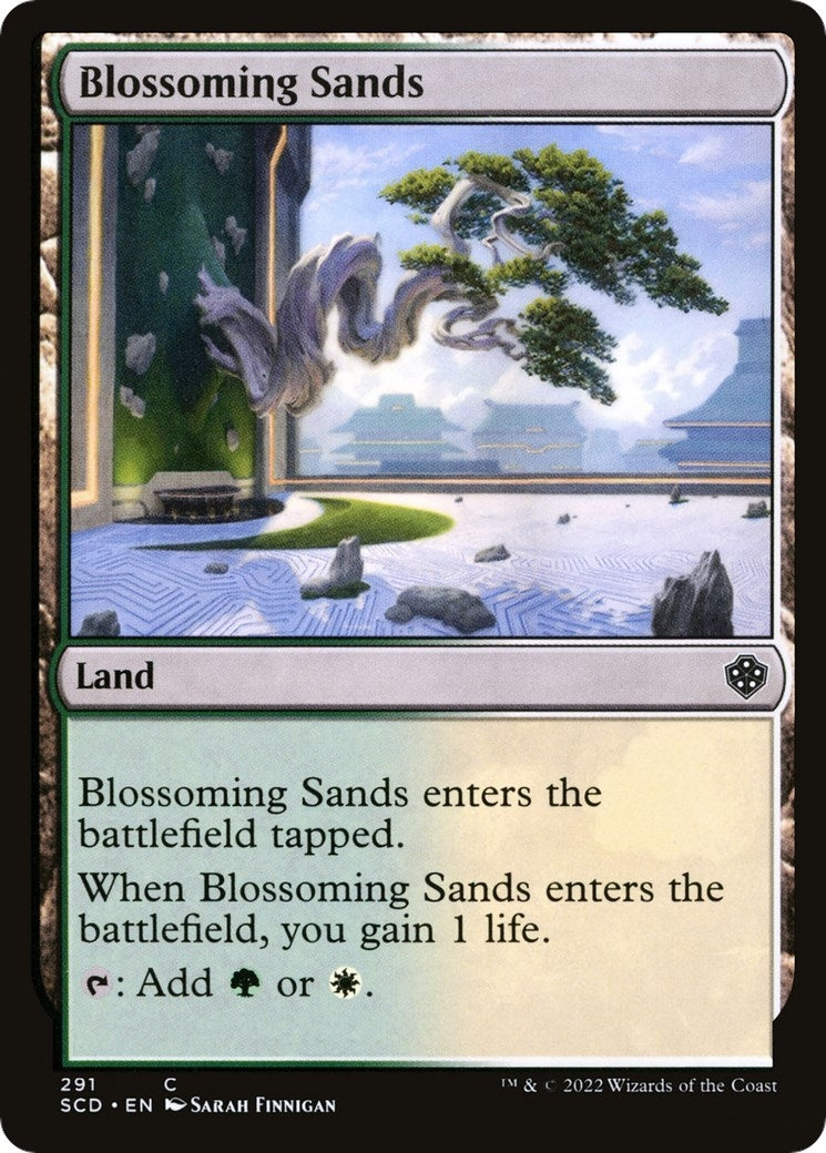 Image for Blossoming Sands (291) [Starter Commander Decks] - Magic: The Gathering