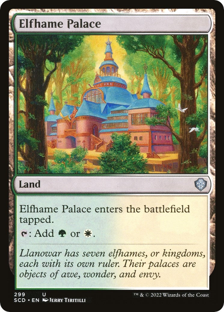 Image for Elfhame Palace (299) [Starter Commander Decks] - Magic: The Gathering