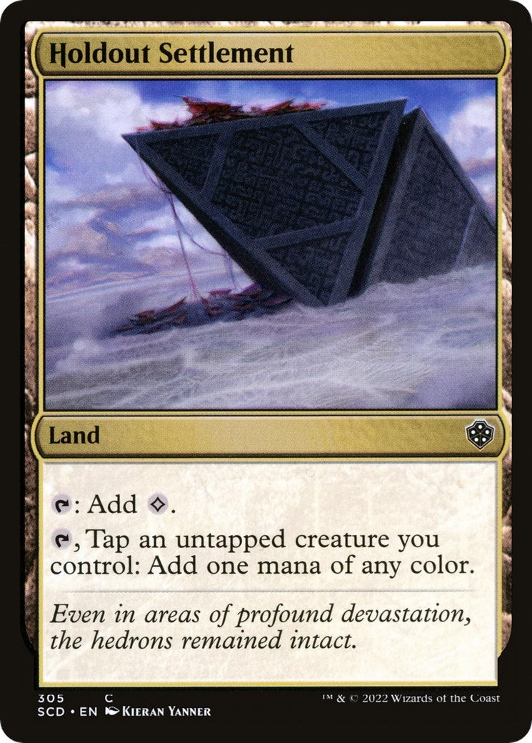 Image for Holdout Settlement (305) [Starter Commander Decks] - Magic: The Gathering