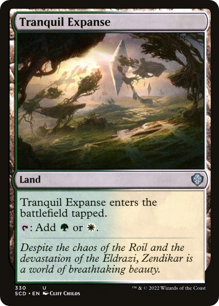 Image for Tranquil Expanse (330) [Starter Commander Decks] - Magic: The Gathering