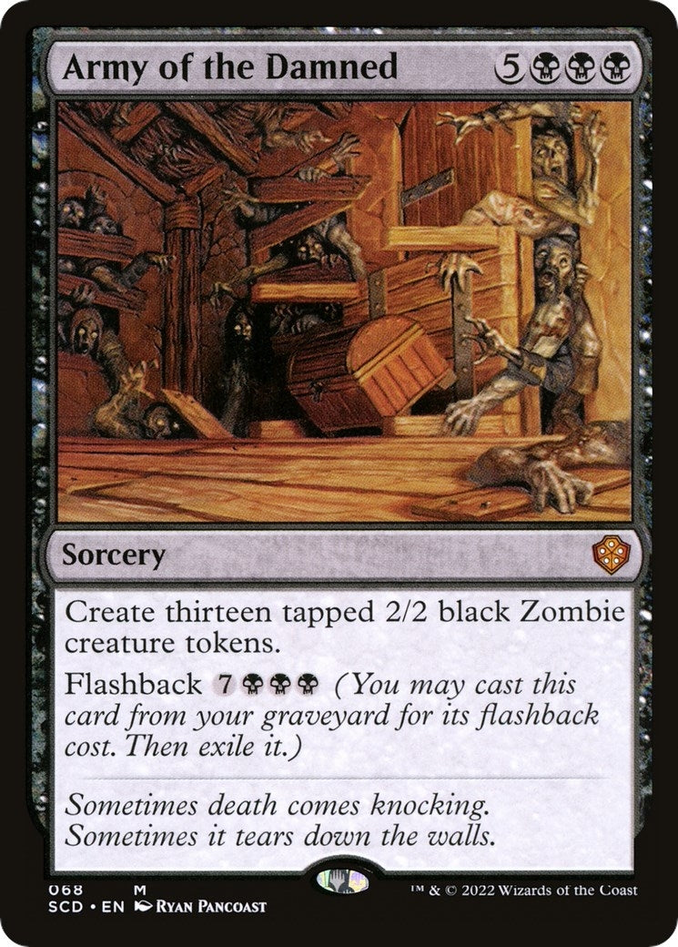 Image for Army of the Damned (68) [Starter Commander Decks] - Magic: The Gathering