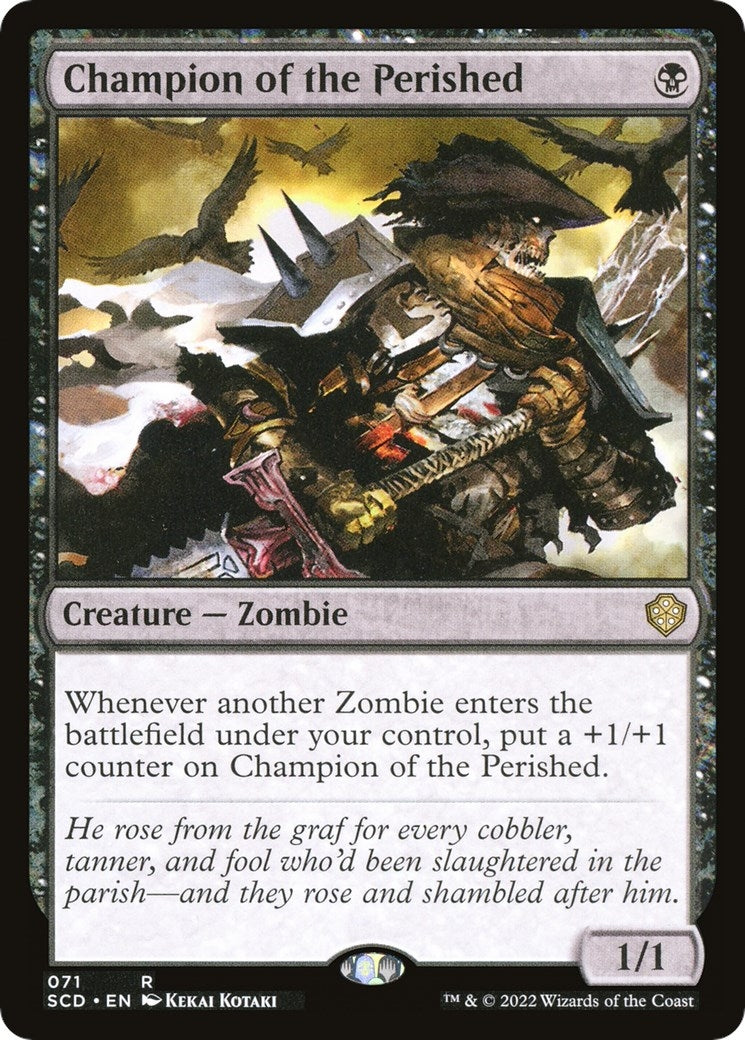 Image for Champion of the Perished (71) [Starter Commander Decks] - Magic: The Gathering