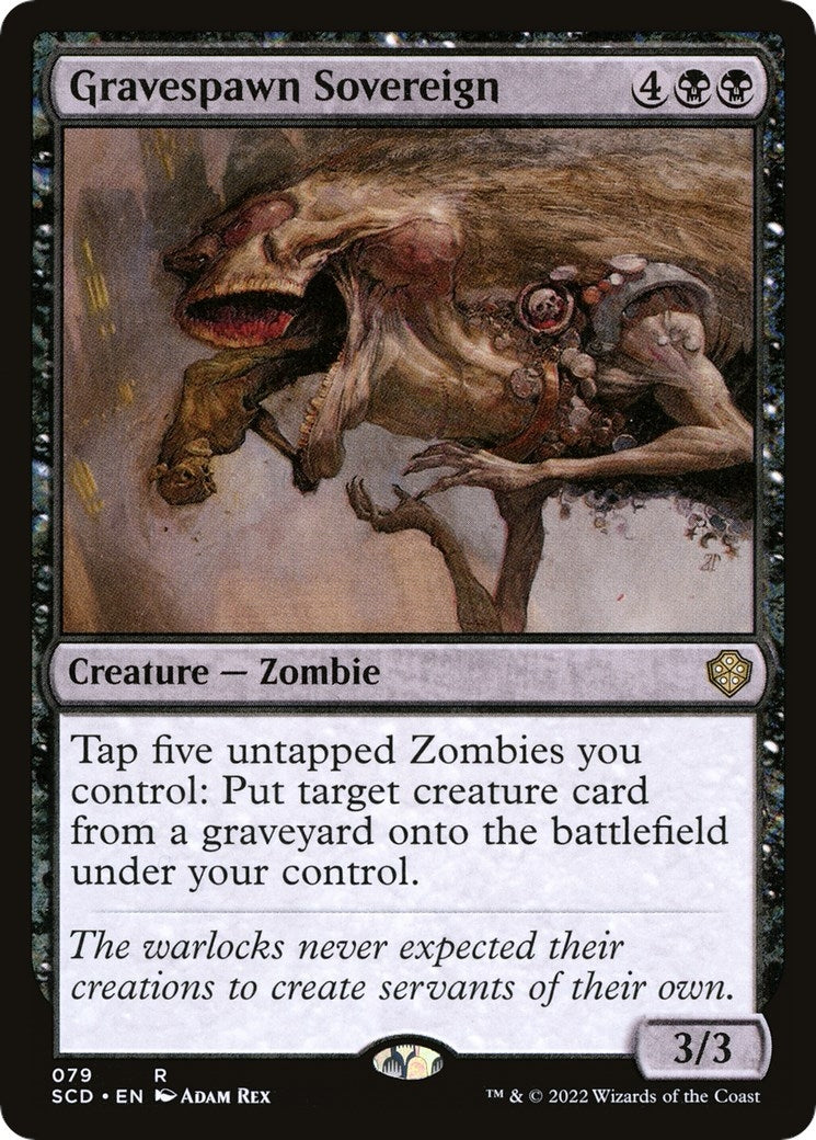 Image for Gravespawn Sovereign (79) [Starter Commander Decks] - Magic: The Gathering