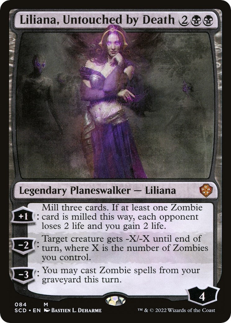 Image for Liliana, Untouched by Death (84) [Starter Commander Decks] - Magic: The Gathering