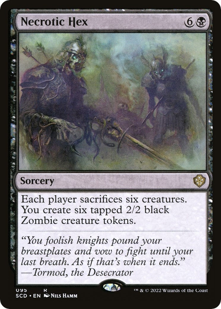 Image for Necrotic Hex (95) [Starter Commander Decks] - Magic: The Gathering