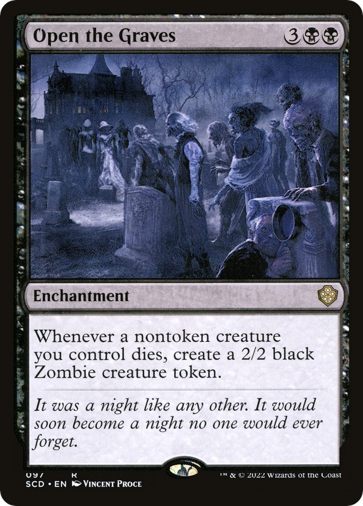 Image for Open the Graves (97) [Starter Commander Decks] - Magic: The Gathering