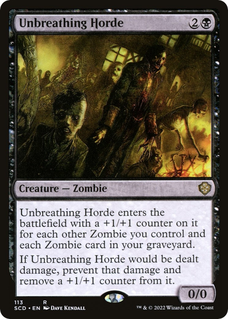 Image for Unbreathing Horde (113) [Starter Commander Decks] - Magic: The Gathering
