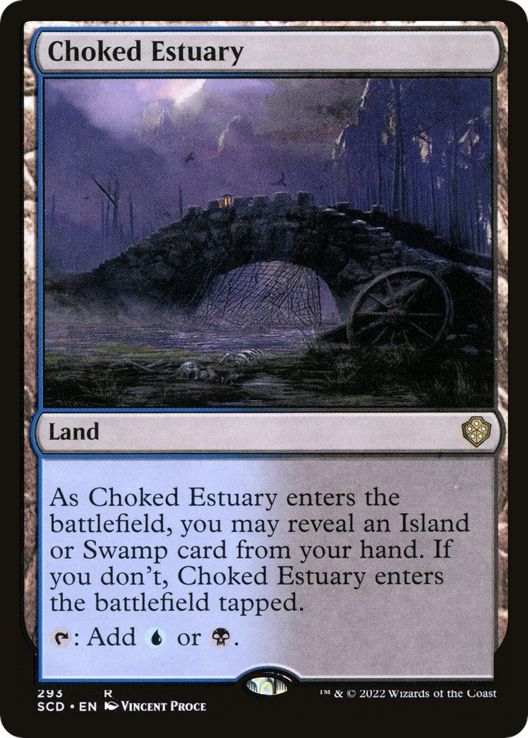 Image for Choked Estuary (293) [Starter Commander Decks] - Magic: The Gathering